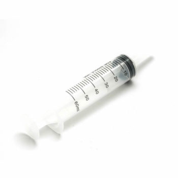 Large catheter-tipped syringe (50-60ml)