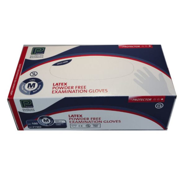 Box of medical gloves