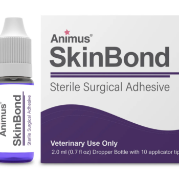 Animus skin sterile surgical adhesive